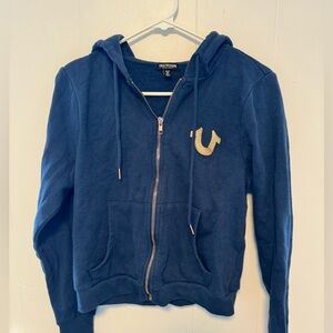 Women’s True Religion Zip Up Hoodie Size SMALL